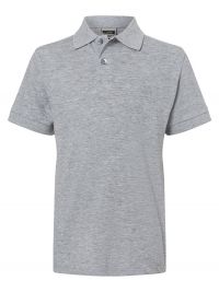 Kinder Polo Hellgrau